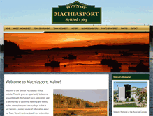Tablet Screenshot of machiasport.org
